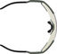 Scott Gafas deportivas Shield - kaki green | amp white chrome