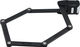 Bordo Alarm 6000KA Faltschloss mit SH Halter - black/90 cm
