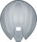 Aeroshell para cascos Genesis - black reflective/55 - 59 cm