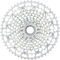 Garbaruk 12-speed cassette GEN2.0 MTB for MicroSpline freewheel - silver | 10-52