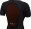 Womens Baseframe Pro SS Protektorenshirt - black/S