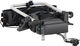 VC-C03 Beluga Fahrradträger für Anhängerkupplung für 2 Räder - schwarz/universal