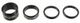 Set d'Entretoises Space Doctor pour 1 1/8" - noir/universal