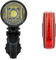 CATEYE Set de iluminación GVolt 60 + Rapid Micro G con aprobación StVZO - negro/universal