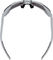 100% Westcraft Hiper Sportbrille - soft tact white/hiper blue multilayer mirror