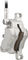 Trickstuff Maxima front+rear set disc brake with Beta high-pressure hose - silver-orange/Set/left/right (side-specific)