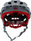 4Forty MIPS Helmet - cliffhanger matte gray-gloss crimson/55 - 59 cm