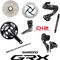 Shimano GRX Di2 RX825 Gruppe 2x12 - schwarz | 170,0 mm | 11-36 | 31-48
