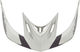 Troy Lee Designs Ersatzvisier für A2 Helme - sliver silver-burgundy/universal
