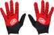 100% Airmatic Full Finger Gloves - red-black/M