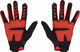 100% Airmatic Ganzfinger-Handschuhe - red-black/M