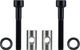 Fox Racing Shox Steel Seatpost Clamp Bolts for Transfer Seatposts as of 2022 Model - black/universal