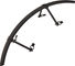 ORTLIEB Quick Rack Mudguard Schutzblech - black/38 mm