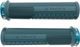 Peaty's Poignées de guidon Monarch Pro Grip Knurl Lock-On - storm blue | 30 - 32 mm