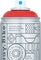 Spray.Bike Barniz en aerosol Historic - coventry red/400 ml