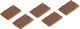 Rustines PuncturePlugs BTL-209 pour Pneus Tubeless - 25 pièces - brun/universal