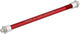 Steckachsenadapter 12 mm Aluminium - rot/12 mm, 1,75 mm, 180 mm