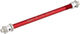 Steckachsenadapter 12 mm Aluminium - rot/12 mm, 1,0 mm, 170 mm