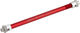 Steckachsenadapter 12 mm Aluminium - rot/12 mm, 1,5 mm, 178 mm