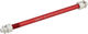 Steckachsenadapter 12 mm Aluminium - rot/12 mm, 1,0 mm, 183 mm