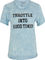 Fox Head T-Shirt pour Dames Womens Throttle SS - crystal blue/S