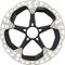 Shimano RT-MT900 Center Lock Brake Rotor for XTR w/ Magnet + Internal Teeth - silver-black/203 mm