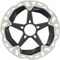 Shimano RT-MT900 Center Lock Brake Rotor for XTR w/ Magnet + Internal Teeth - silver-black/180 mm