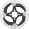 Shimano RT-MT900 Center Lock Brake Rotor for XTR w/ Magnet + Internal Teeth - silver-black/160 mm