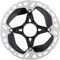 Disco de freno RT-MT900 Center Lock imám + dentado interior para XTR - negro-plata/160 mm