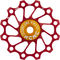 Engranajes Jockey Wheel Ultra Light - rojo/12 dientes
