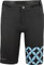 Sayama Printed Damen Shorts - black-blue/S