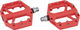 Shimano Pedales de plataforma PD-GR400 - rojo/universal