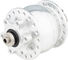 SON 28 6-Bolt Disc Hub Dynamo - silver-anodised/36 hole
