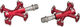 Traverse 5 Plattformpedale - rot/universal