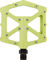 XLC Pedales de plataforma PD-M12 - lime/universal