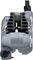 Shimano 105 Bremssattel BR-R7070 mit Resinbelag - spark silver/Hinterrad/ohne