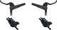 Shimano BR-MT500 + BL-MT501 Disc Brake Set J-Kit - black/set (front+rear)