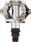 Shimano Pedales de clip PD-M520 - plata/universal