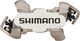 Shimano Pédales à Clip PD-M520 - blanc/universal