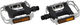 Pedales de plataforma PD-M01 - negro-plata/universal
