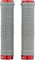 Squarewave XL Lock On Lenkergriffe - grey-red/146 mm