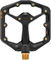 crankbrothers Stamp 11 Plattformpedale - black-gold/small