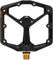 crankbrothers Pedales de plataforma Stamp 11 - black-gold/large