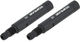 Valve Extender Ventilverlängerung - 2er Set - schwarz/70 mm