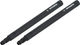 Valve Extender Ventilverlängerung - 2er Set - schwarz/28 mm