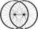 P 1800 SPLINE 23 Disc Center Lock 28" Laufradsatz - schwarz/28" Satz (VR 12x100 + HR 12x142) Shimano