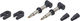P 1800 SPLINE 23 Disc Center Lock 28" Laufradsatz - schwarz/28" Satz (VR 12x100 + HR 12x142) Shimano