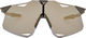 100% Lunettes de Sport Hypercraft Mirror - matte black/soft gold mirror