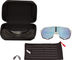 Lunettes de Sport S2 Hiper - matte white/hiper blue multilayer mirror