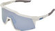 Lunettes de Sport Speedcraft Hiper - matte white/hiper blue multilayer mirror
